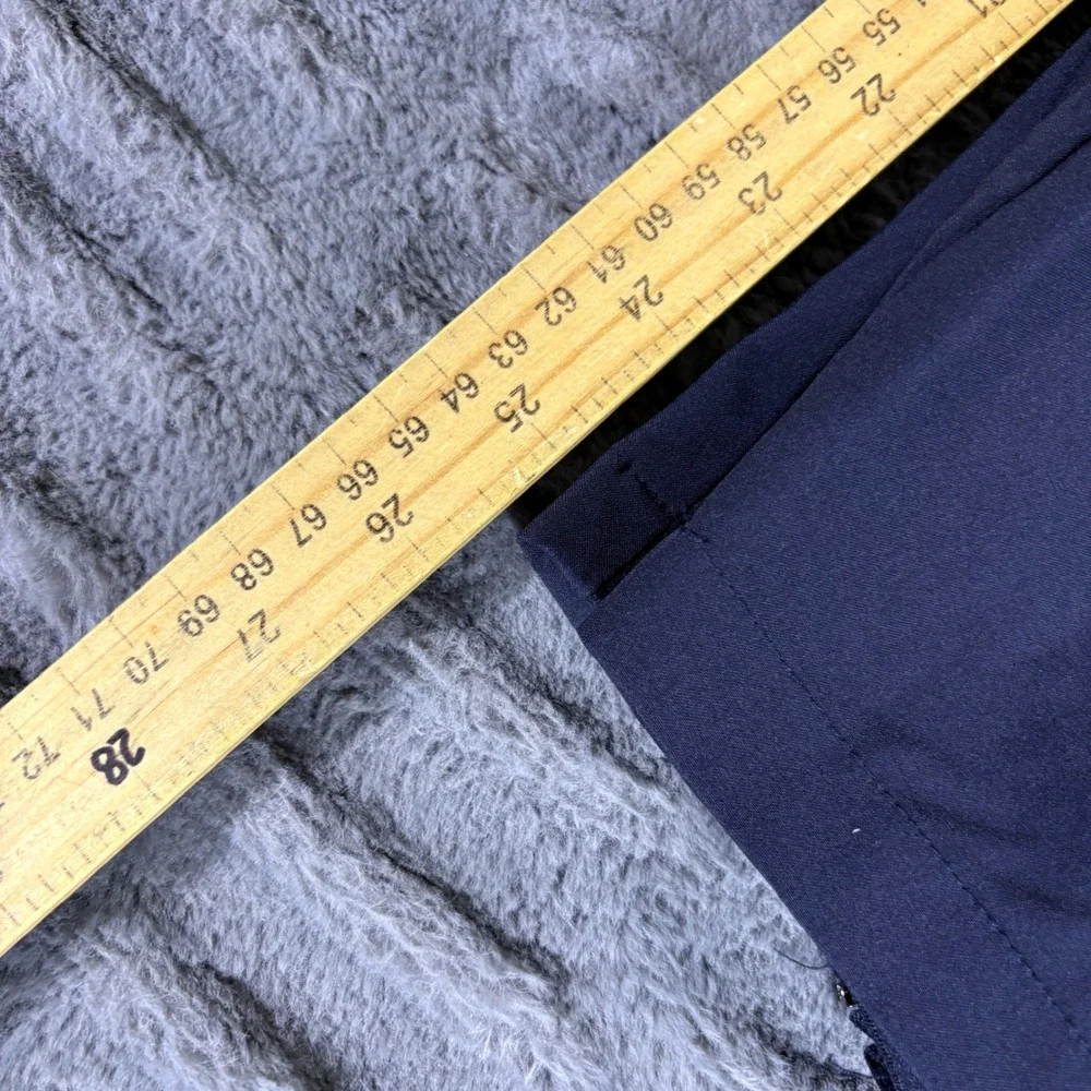 Primo Golf Mens Navy Blue Performance Jogger Pants 30 Short Tapered Ankle Zip